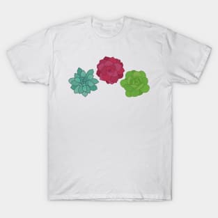 Succulent Flower Set T-Shirt